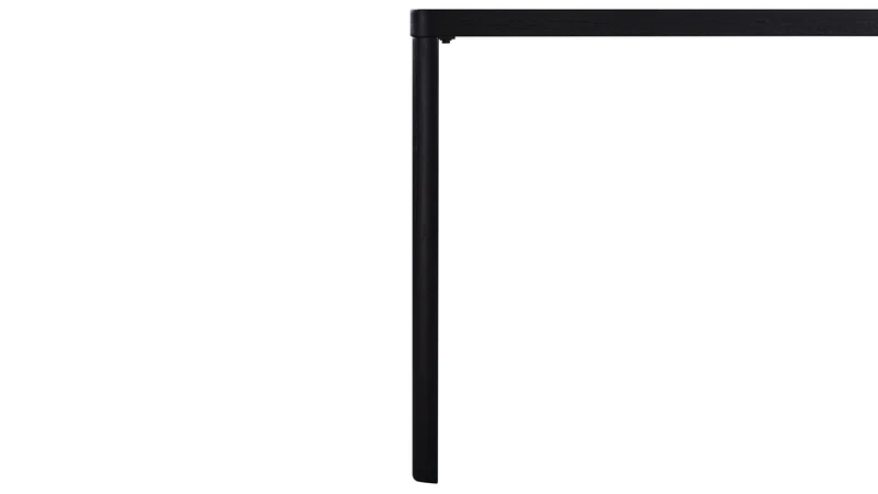 Form Console, Small, Black Oak