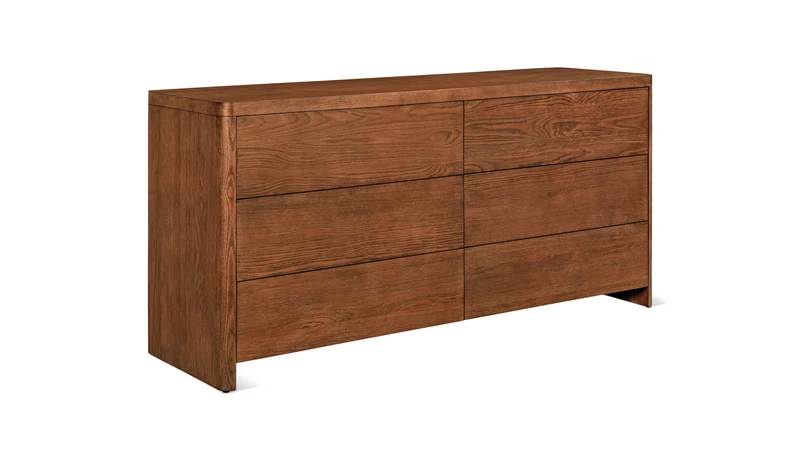 Form Dresser, Stained Walnut