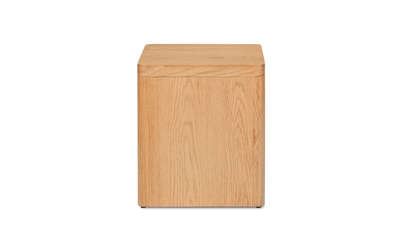Form Nightstand, White Oak