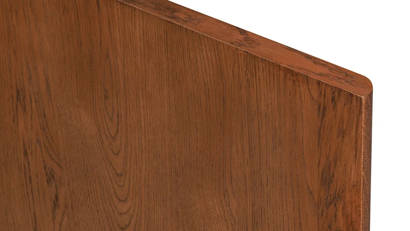 Form Storage Bed, King, Stained Walnut