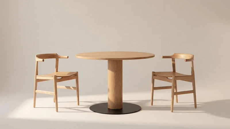 Formation Dining Table, Seats 3-4 People, Oak