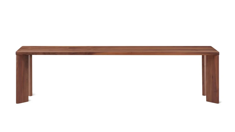 Frame Bench, Seats 3, American Walnut