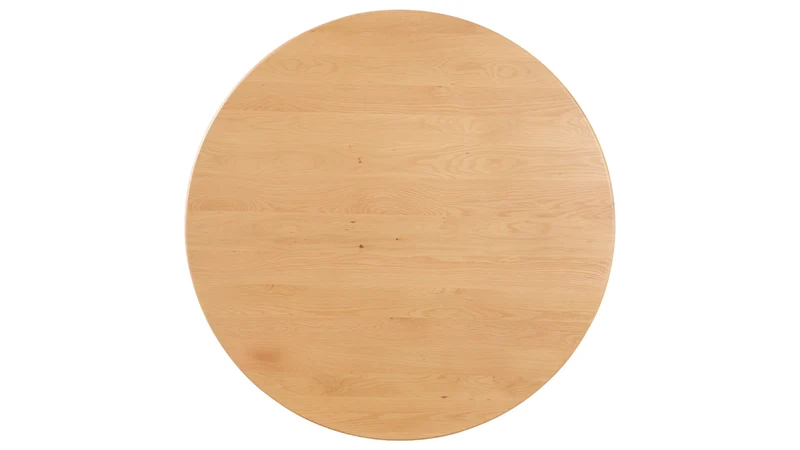 Frame Round Coffee Table, Regular, Oak