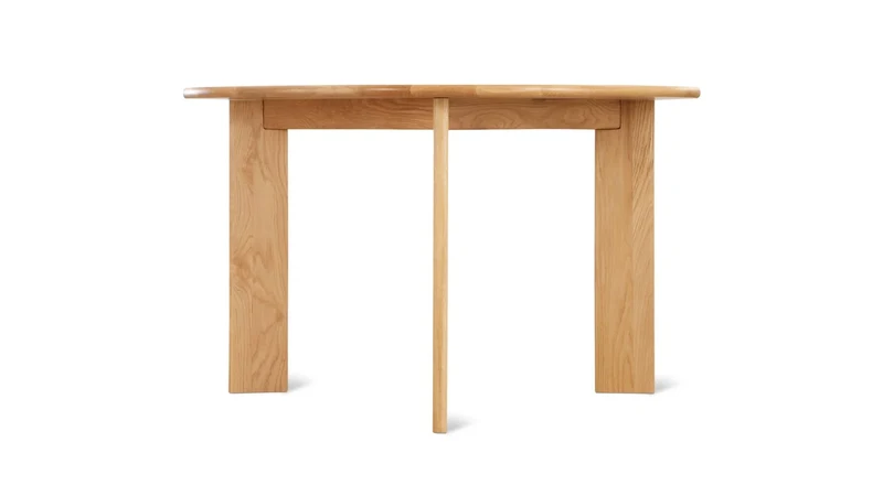 Frame Round Dining Table, Seats 4-5, Oak