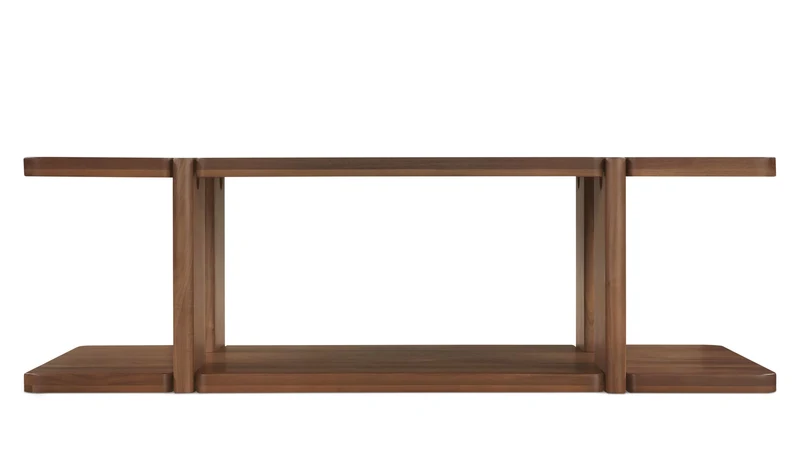 Get Closer Coffee Table, Regular, American Walnut