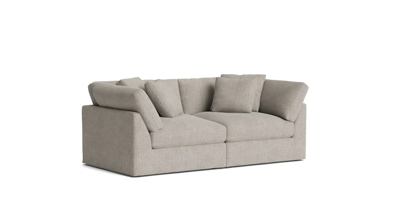 Get Together™ 2-Piece Modular Sofa, Large, Oatmeal
