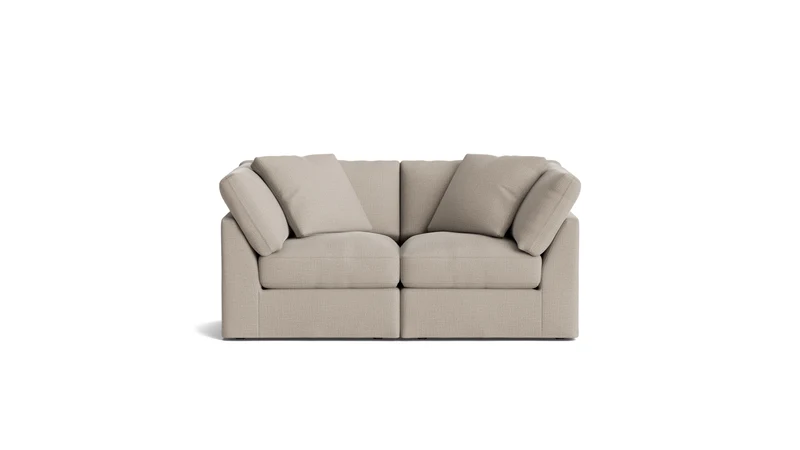 Get Together™ 2-Piece Modular Sofa, Standard, Light Pebble