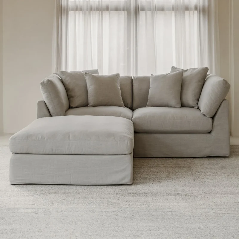 Get Together™ 3-Piece Modular Sectional, Large, Clay