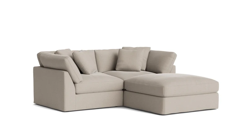 Get Together™ 3-Piece Modular Sectional, Large, Light Pebble