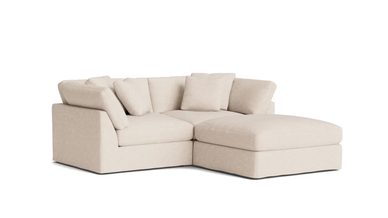 Get Together™ 3-Piece Modular Sectional, Large, Sunbeam