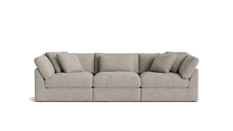 Get Together™ 3-Piece Modular Sofa, Large, Oatmeal