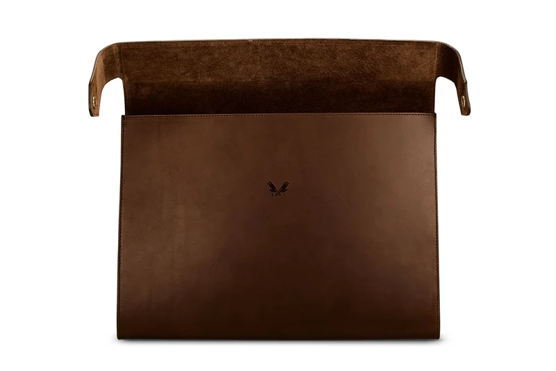 Large Folio - Brown Leather