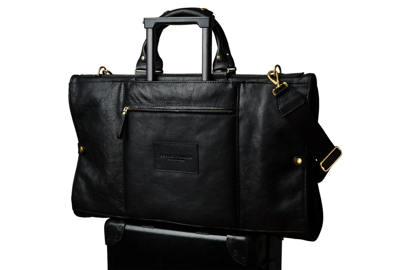 Leather Trifold - Black