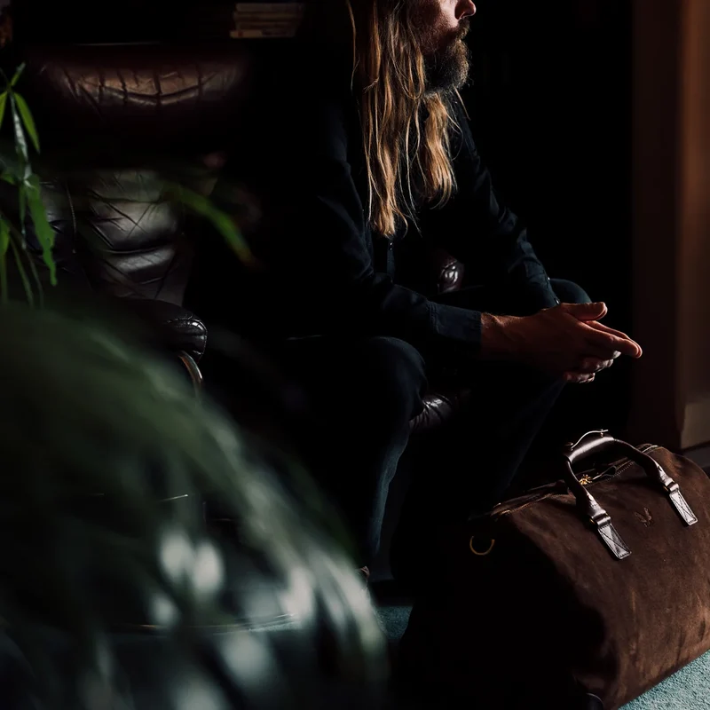 Suede Commuter - Tobacco Brown