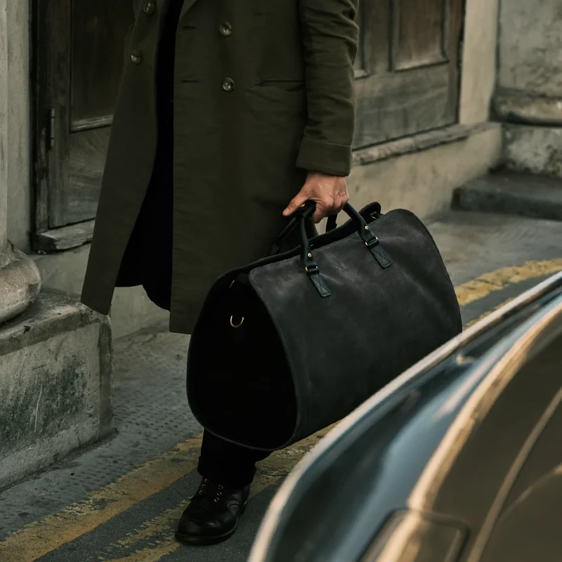 Suede S.C Holdall - Storm Grey