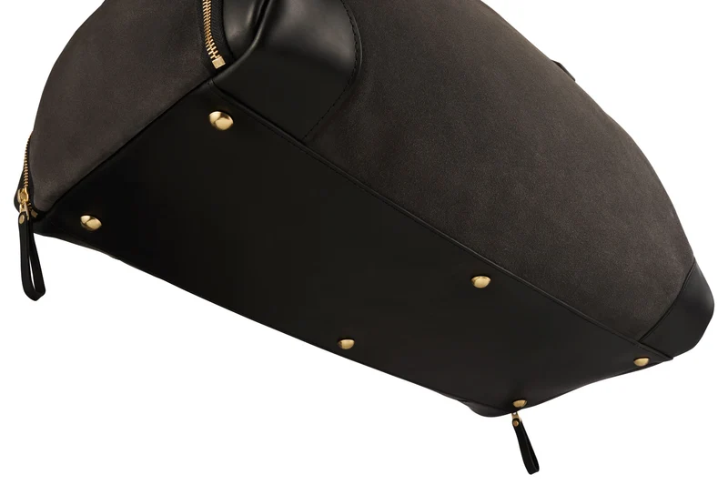Suede Weekender - Storm Grey