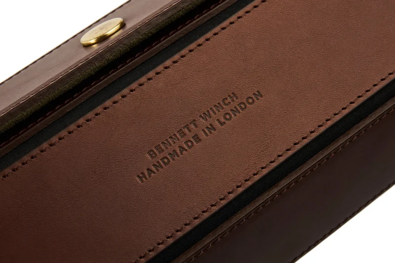 Triple Watch Roll - Brown