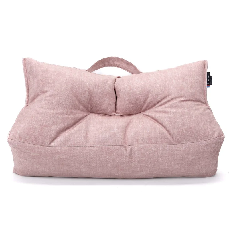 Coussin lombaire · LEANDRO Rose poudré