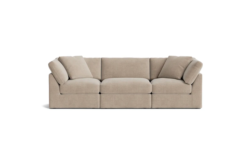 Get Together™ 3-Piece Modular Sofa, Standard, Champagne