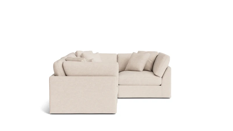 Get Together™ 4-Piece Modular Sectional Closed, Large, Sunbeam