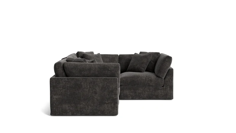 Get Together™ 4-Piece Modular Sectional Closed, Large, Truffle