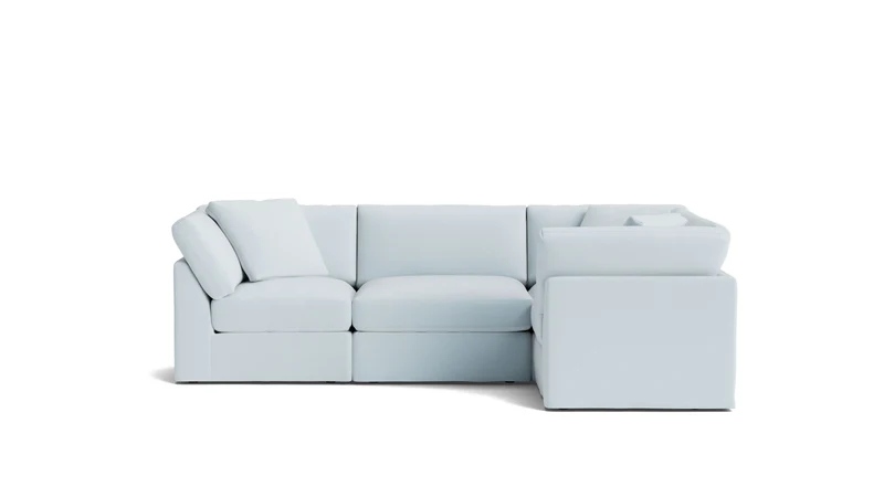 Get Together™ 4-Piece Modular Sectional Closed, Standard, Cove