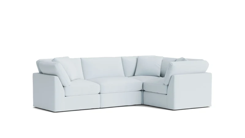 Get Together™ 4-Piece Modular Sectional Closed, Standard, Cove