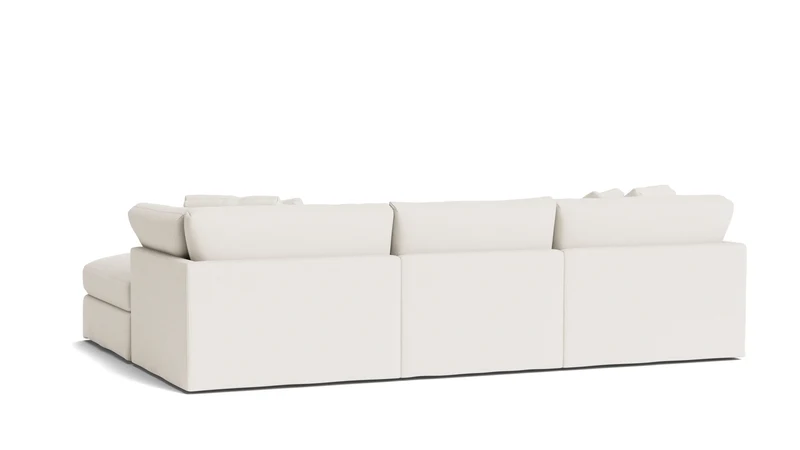 Get Together™ 4-Piece Modular Sectional, Large, Cream Linen