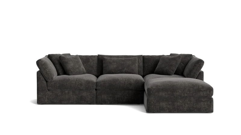 Get Together™ 4-Piece Modular Sectional, Large, Truffle