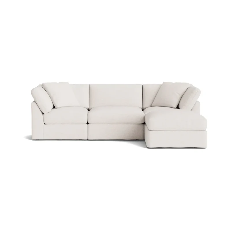 Get Together™ 4-Piece Modular Sectional, Standard, Nomad Snow