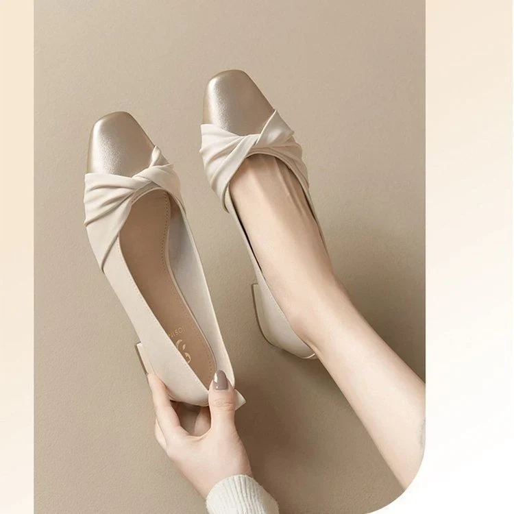 Ballerines "Classique" en Similicuir – Bout Rond et Confort Optimal