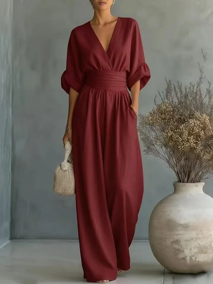 Combinaison V-Neck Cintrée