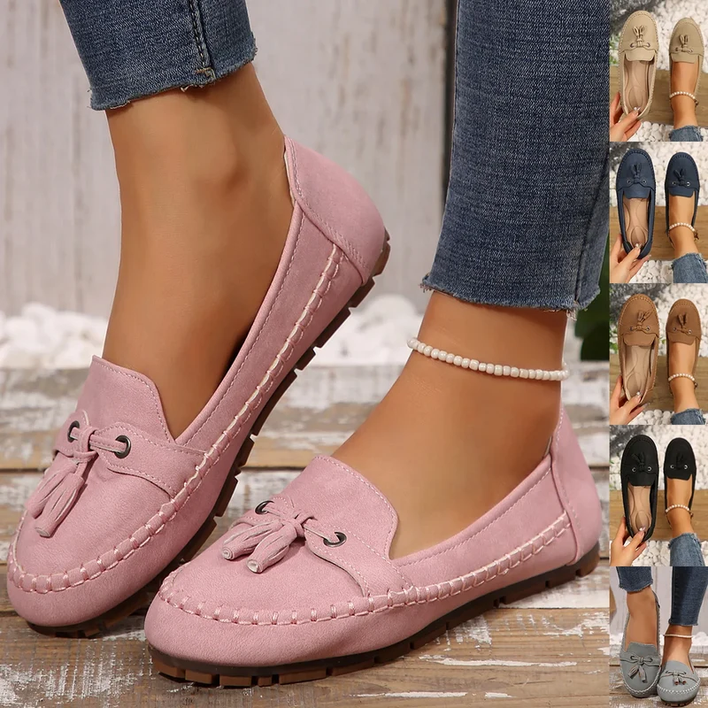 Mocassins Confort "Classique" – Design Bout Rond et Finition Souple