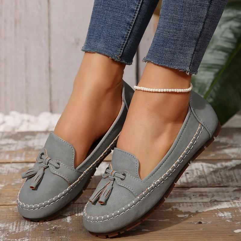 Mocassins Confort "Classique" – Design Bout Rond et Finition Souple