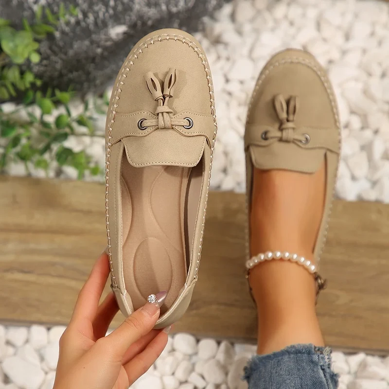 Mocassins Confort "Classique" – Design Bout Rond et Finition Souple