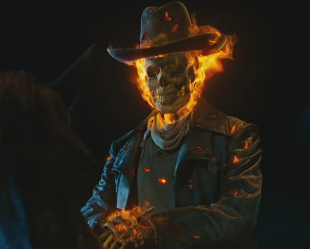 Ghost Rider-Skeleton Cowboy & Skeleton Horse