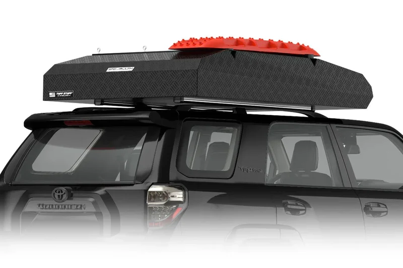 Stealth Hardshell Rooftop Tent, Aluminum, 3 Person, Black