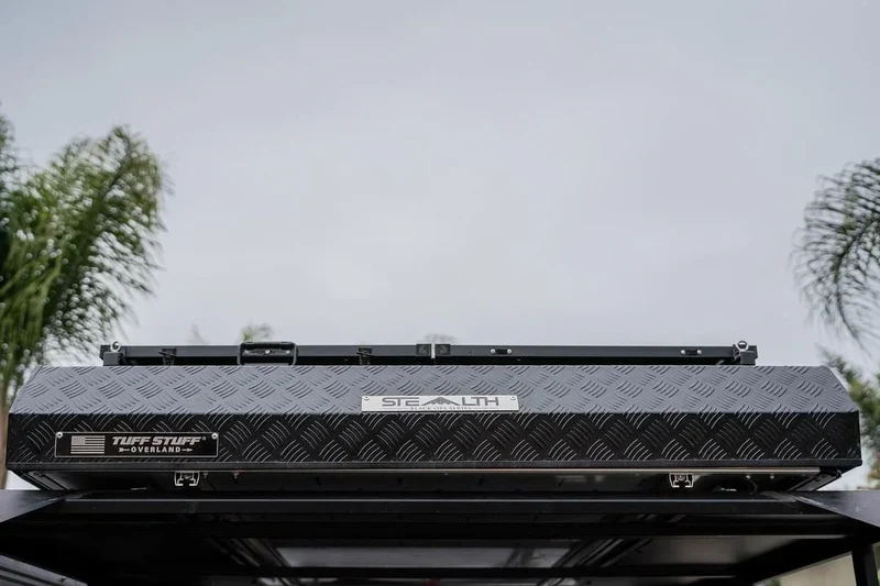 Stealth Hardshell Rooftop Tent, Aluminum, 3 Person, Black