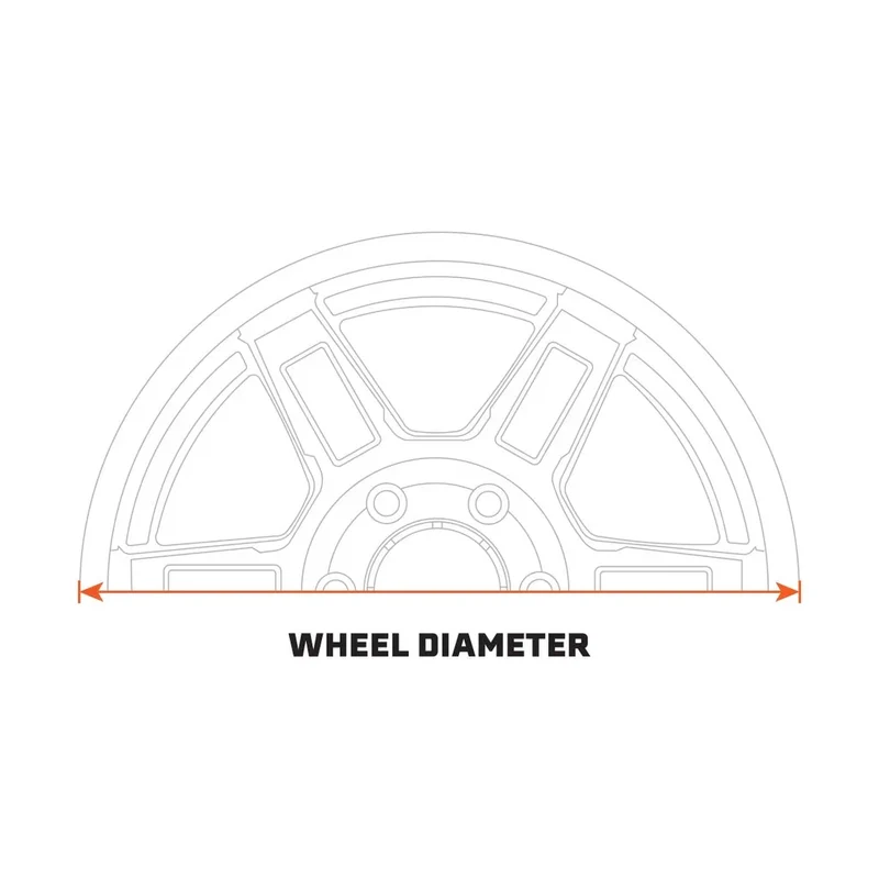 Ascent Wheel 17x8.5, Alpha Gray, Aluminum
